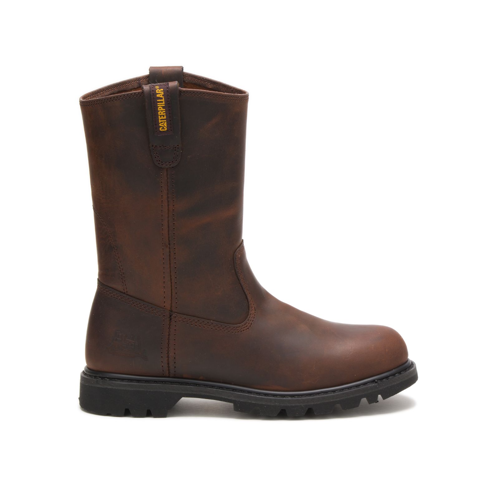 Caterpillar Revolver - Mens Work Boots - Brown - NZ (870RGTODQ)